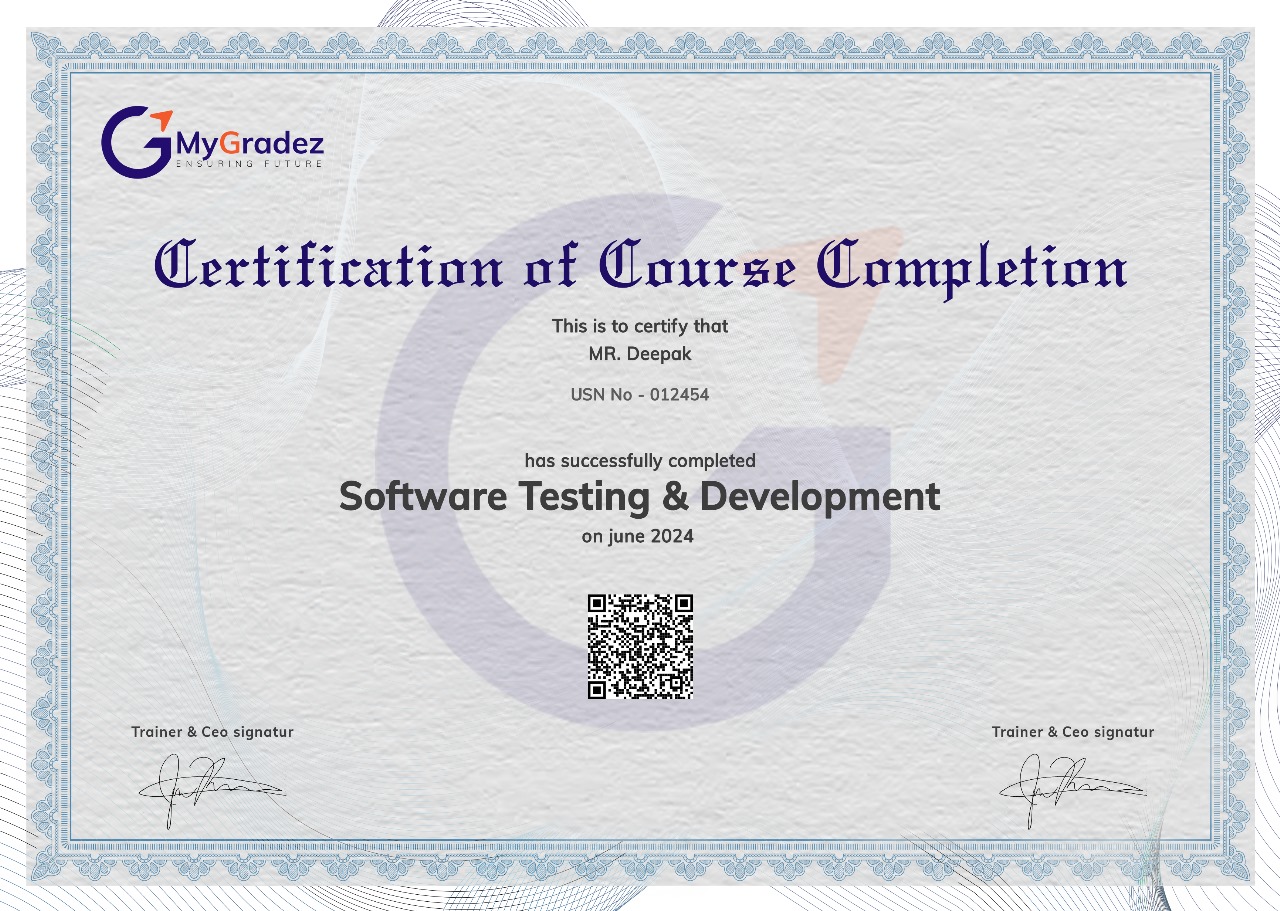 Software Testing & Development course in Bangalore